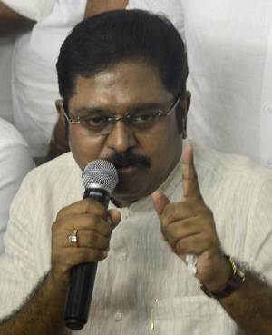 ಆರ್.ಕೆ.ನಗರ ಉಪಚುನಾವಣೆಗೆ ದಿನಕರನ್ ಎಐಎಡಿಎಂಕೆ ಅಭ್ಯರ್ಥಿ